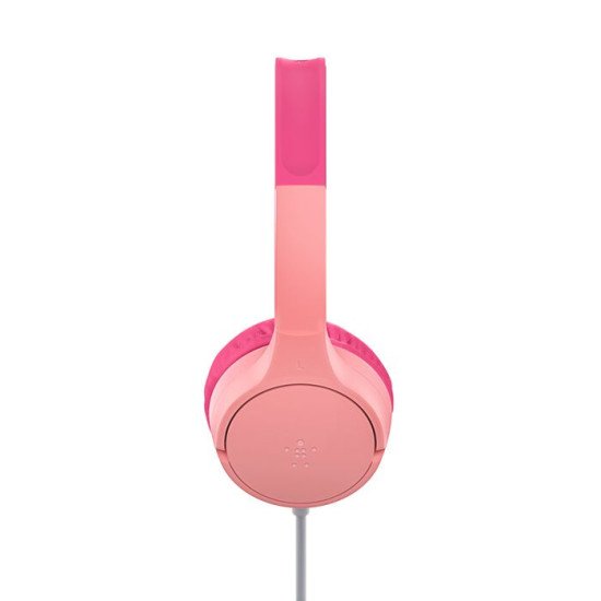 Belkin SoundForm Mini Casque Avec fil Arceau Appels/Musique USB Type-C Rose