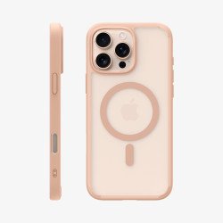 Spigen Ultra Hybrid T (MagFit + Camera Control) coque de protection pour téléphones portables 16 cm (6.3") Housse Rose