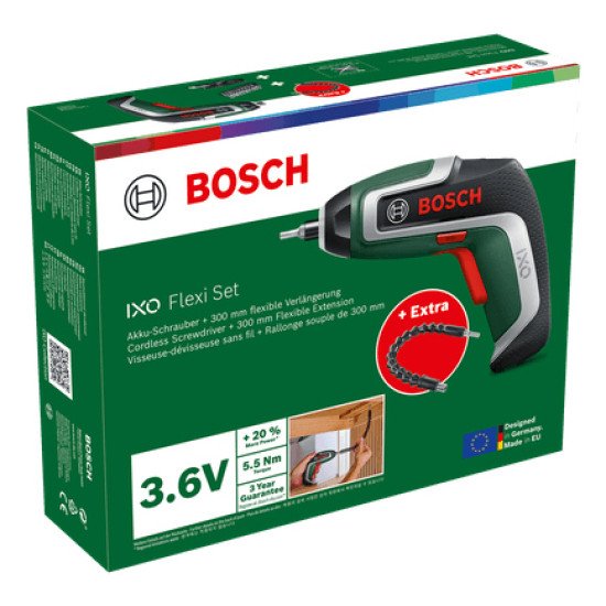 Bosch IXO 7 235 tr/min Noir, Vert