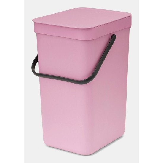 Brabantia Sort & Go 12 L Rectangulaire Plastique recyclé Rose