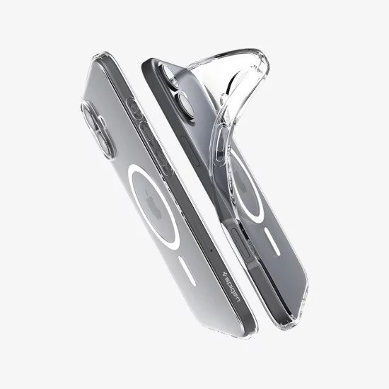 Spigen iPh 16 Crystal Flex MF Cryst Clr coque de protection pour téléphones portables 15,5 cm (6.1") Housse Transparent Spigen iPh 16 Crystal Flex MF Cryst Clr coque de protection pour téléphones portables 15,5 cm (6.1") Housse Transparent