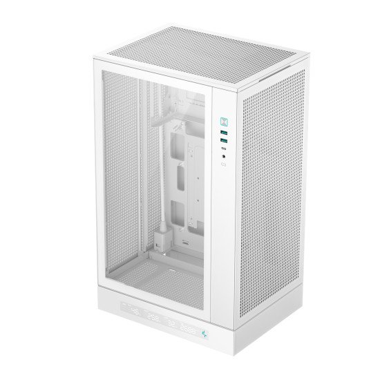 DeepCool CH270 Digital WH Mini Tower Blanc