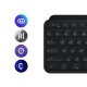 Logitech MX Keys S Combo clavier Souris incluse RF sans fil + Bluetooth AZERTY Belge Graphite