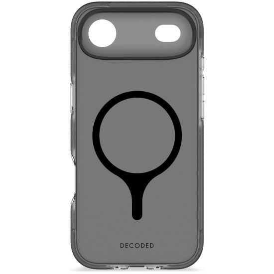 Decoded D26IPO17ABCT2FK coque de protection pour téléphones portables 16,5 cm (6.5") Housse Transparent, Noir