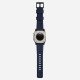 Nomad NM01295785 accessoire intelligent à porter sur soi Bande Bleu Caoutchouc, Acier inoxydable