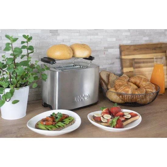 Unold Toaster Tom 38266 7 4 part(s) 1200 W Acier inoxydable Unold Toaster Tom 38266 7 4 part(s) 1200 W Acier inoxydable