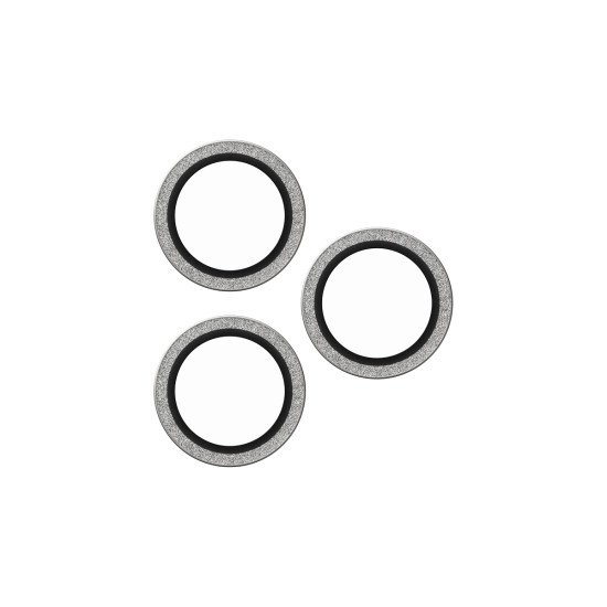 PanzerGlass SAFE. by ® Camera Lens Protector Glitter Silver iPhone 16 Pro | 16 Pro Max Protection d'écran transparent Apple 1 pièce(s)