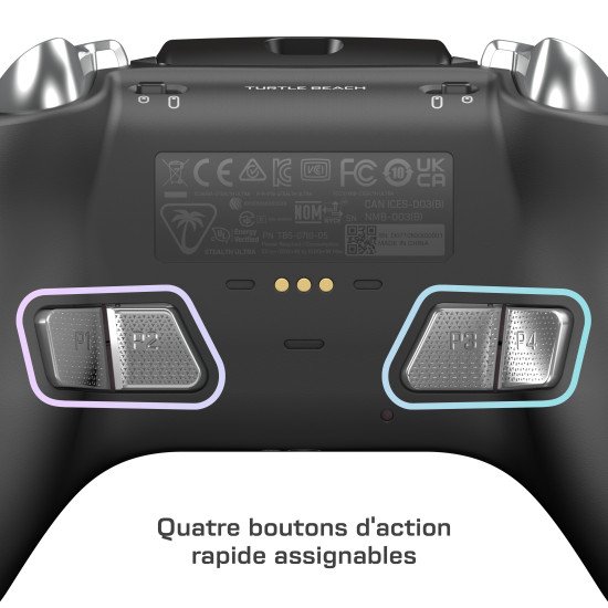Turtle Beach Stealth Ultra Sans fil Haute Performance avec Station de Charge Rapide, Butée de gâchette réglables et Ecran de Commande pour Xbox Series X|S, Xbox One & PC [Licence officielle pour Xbox]