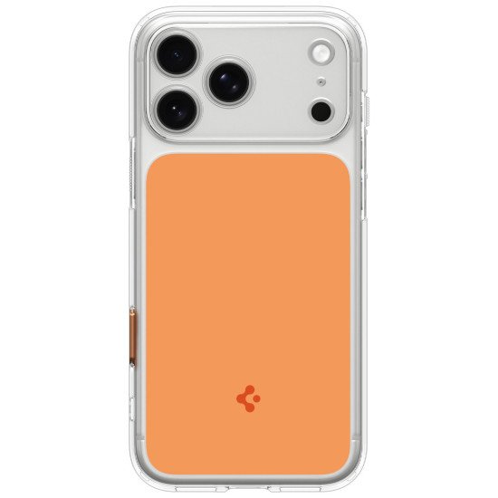 Spigen Ultra Hybrid T (MagFit) coque de protection pour téléphones portables 16 cm (6.3") Housse Transparent, Orange