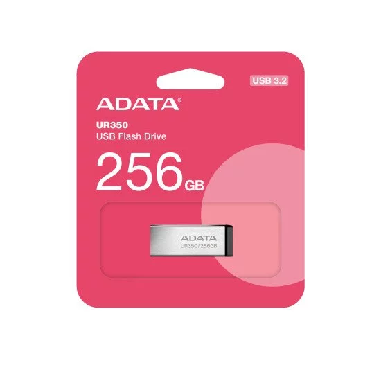ADATA UR350 lecteur USB flash 256 Go USB Type-A 3.2 Gen 1 (3.1 Gen 1) Noir, Argent ADATA UR350 lecteur USB flash 256 Go USB Type-A 3.2 Gen 1 (3.1 Gen 1) Noir, Argent