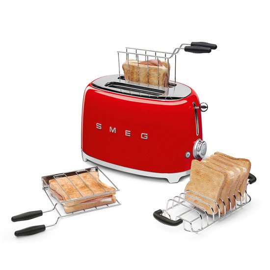 Smeg TSF01RDEU grille-pain 6 2 part(s) 950 W Rouge Smeg TSF01RDEU grille-pain 6 2 part(s) 950 W Rouge