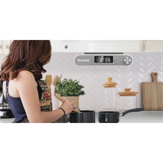 TechniSat VIOLA Cuisine Analogique et numérique Argent