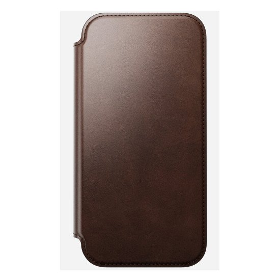 Nomad Modern Leather Folio coque de protection pour téléphones portables 16 cm (6.3") Housse Marron