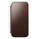 Nomad Modern Leather Folio coque de protection pour téléphones portables 16 cm (6.3") Housse Marron