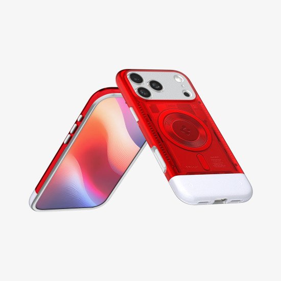 Spigen Classic C1 (MagFit) coque de protection pour téléphones portables 16 cm (6.3") Housse Rouge Spigen Classic C1 (MagFit) coque de protection pour téléphones portables 16 cm (6.3") Housse Rouge