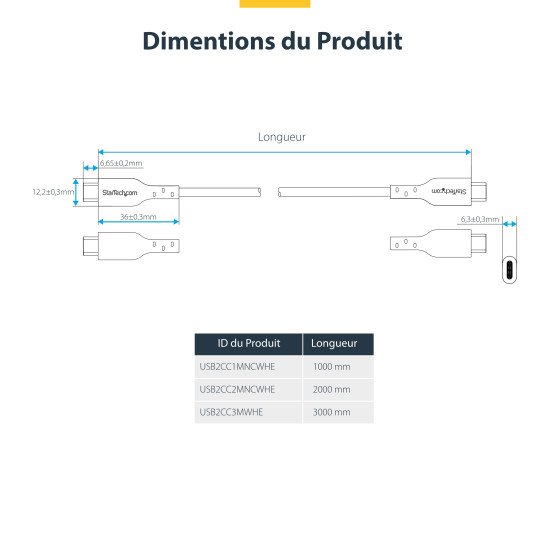 StarTech.com Carte PCIe USB-C 4 Ports, USB 3.2 10 Gbit/s, Carte d'Extension PCI Express USB-C, 4 Contrôleurs USB Indépendants, Carte PCIe USB Type-C, Windows/Linux/macOS, Conforme TAA