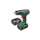 Bosch Easy Drill 18V-40 1630 tr/min Sans clé 1,3 kg Noir, Vert