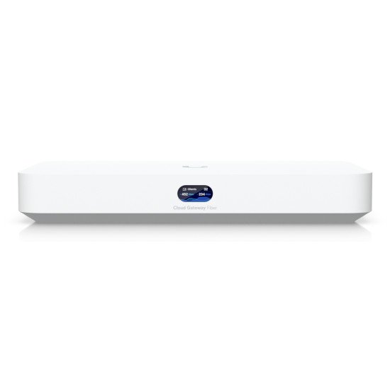 Ubiquiti UCG-Fiber (30W) entrée et régulateur 10, 100, 1000, 2500, 10000 Mbit/s Ubiquiti UCG-Fiber (30W) entrée et régulateur 10, 100, 1000, 2500, 10000 Mbit/s