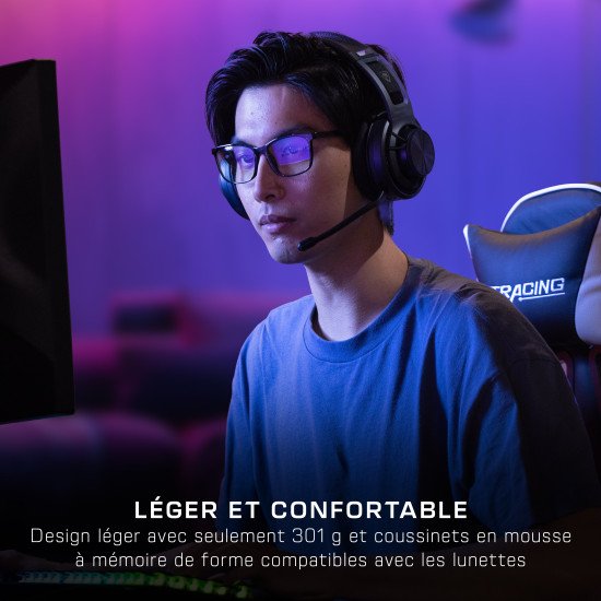 Turtle Beach Casque gaming ouvert sans fil Atlas Air pour PC - PC, PS5, PS4, Nintendo Switch, appareils mobiles - Audio haute fidélité 24 bits, micro de qualité diffusion, Bluetooth, écouteurs flottants, coussinets en mousse à mémoire de forme Turtle Beach Casque gaming ouvert sans fil Atlas Air pour PC - PC, PS5, PS4, Nintendo Switch, appareils mobiles - Audio haute fidélité 24 bits, micro de qualité diffusion, Bluetooth, écouteurs flottants, coussinets en mousse à mémoire de forme
