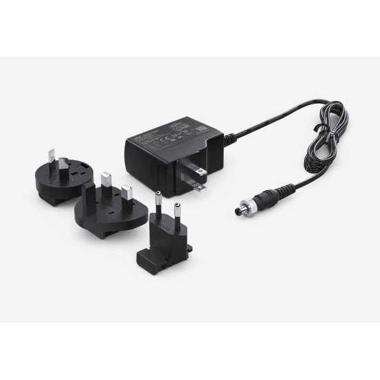 Blackmagic Design PSUPPLY-12V60WLOCK adaptateur de puissance & onduleur Intérieur & extérieur 60 W Noir