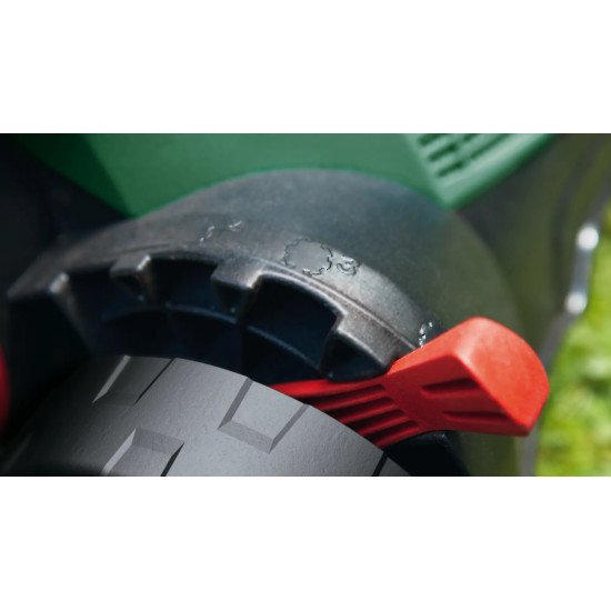 Bosch Universal Verticut 1100 tondeuse à gazon Marcher derrière un tracteur tondeuse Secteur Vert