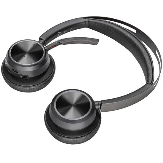 HP Micro-casque Poly VFOCUS2 USB-A avec socle de charge