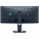 Alienware AW3425DW écran PC 86,4 cm (34") 3440 x 1440 pixels Wide Quad HD QD-OLED Bleu