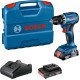 Bosch GSR 18V-45 1900 tr/min 900 g Noir, Bleu, Rouge