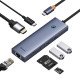 Baseus ULTRAJOY 7 İN 1 MULTİFONKSİYONEL HUB ADAPTÖR-UZAY GRİ station d'accueil Avec fil E-Port Baseus ULTRAJOY 7 İN 1 MULTİFONKSİYONEL HUB ADAPTÖR-UZAY GRİ station d'accueil Avec fil E-Port