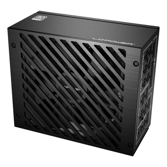 LC-Power Netzteil ATX 3.1 850W/135mm 80+ Platinum Retail, Full Modular unité d'alimentation d'énergie 20+4 pin ATX Noir