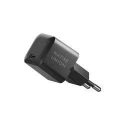 Native Union FAST-PD30-2-BLK-EU chargeur d'appareils mobiles Ordinateur portable, Smartphone, Tablette Noir Secteur Charge rapide Intérieure