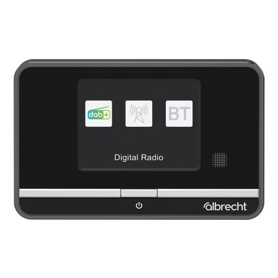 Albrecht DR 521 Portable Analogique et numérique Noir