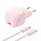 Belkin BoostCharge Ordinateur portable Rose Secteur Charge rapide Intérieure