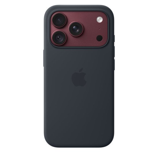 Apple Coque en silicone avec MagSafe pour iPhone 18 Pro - Bleu marine