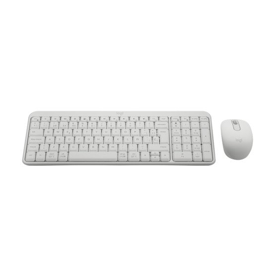 Logitech MK250 Combo clavier Souris incluse Universel RF sans fil + Bluetooth QWERTY Espagnole Blanc