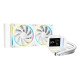 DeepCool LM240 WH Processeur Kit de refroidissement du liquide 12 cm Blanc 1 pièce(s)