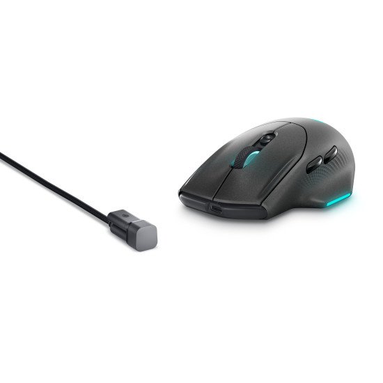 Alienware AW620M souris Droitier RF Wireless + USB Type-C Optique 26000 DPI