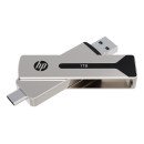 PNY 911 Pro lecteur USB flash 1 To USB Type-A / USB Type-C 3.2 Gen 2 (3.1 Gen 2) Argent