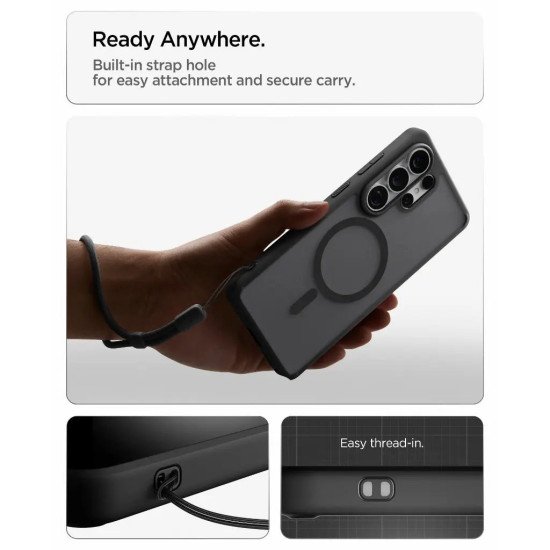 Spigen Ultra Hybrid (MagFit) coque de protection pour téléphones portables 17,5 cm (6.9") Housse Noir