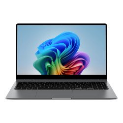 Samsung Galaxy Book5 360 NP754QHA-KA1DE laptop Intel Core Ultra 5 226V Ordinateur portable 39,6 cm (15.6") Écran tactile Full HD 16 Go LPDDR5x-SDRAM 512 Go SSD Wi-Fi 7 (802.11be) Windows 11 Pro Gris