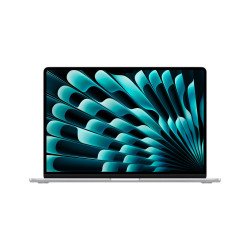 Apple MacBook Air Apple M M4 Ordinateur portable 38,9 cm (15.3") 24 Go 512 Go SSD Wi-Fi 6E (802.11ax) macOS Sequoia Argent