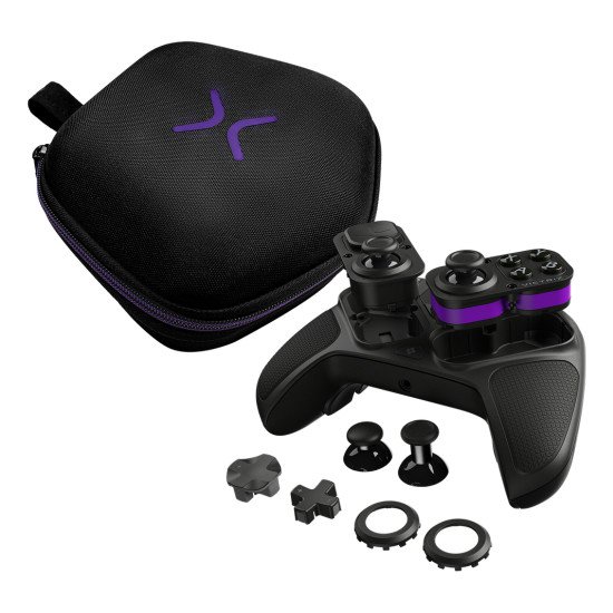 Turtle Beach Victrix Pro BFG Reloaded Manette de PC modulaire sans fil pour gaming de compétition avec sticks et gâchettes à effet Hall, boutons reprogrammables pour Windows 10/11 et Steam Deck