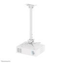 Neomounts CL25-550WH1 Support de plafond pour vidéoprojecteur - h74.5-114.5 cm - installation facile - orientable
