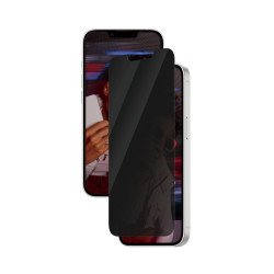 PanzerGlass SAFE. by ® Privacy Screen Protector iPhone 16e | 14 | 13 | 13 Pro | Ultra-Wide Fit w. Aligner Protection d'écran transparent Apple 1 pièce(s)