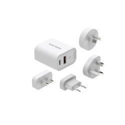 Mobile Origin FRL-TRVL30W-MO14 chargeur d'appareils mobiles Universel Blanc Secteur Charge rapide Intérieure