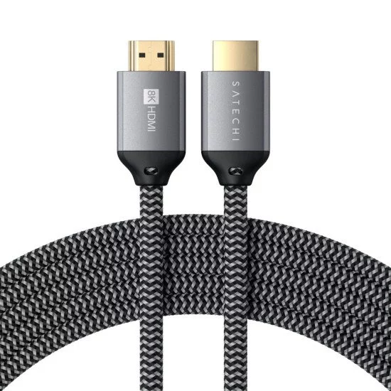 Satechi ST-8KHC2MM câble HDMI 2 m HDMI Type A (Standard) Gris Satechi ST-8KHC2MM câble HDMI 2 m HDMI Type A (Standard) Gris