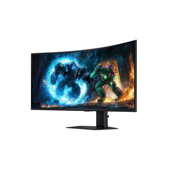 Samsung G75F écran PC 101,6 cm (40") 5120 x 2160 pixels WUHD LCD Noir