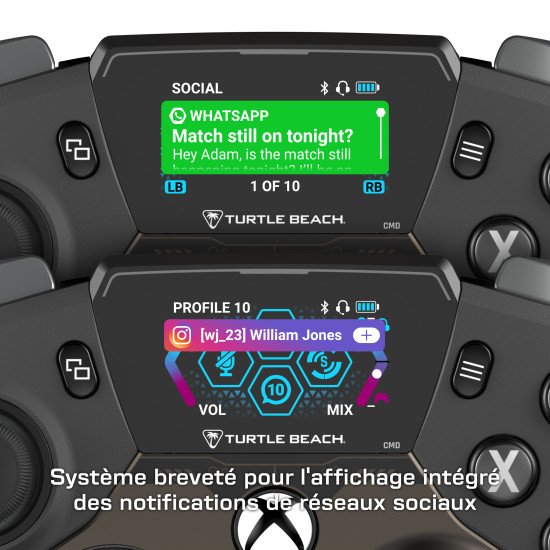 Turtle Beach Stealth Ultra Sans fil Haute Performance avec Station de Charge Rapide, Butée de gâchette réglables et Ecran de Commande pour Xbox Series X|S, Xbox One & PC [Licence officielle pour Xbox]