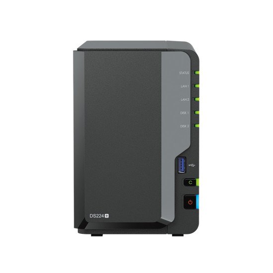 Synology DiskStation DS224+ serveur de stockage NAS Bureau Ethernet/LAN Noir J4125