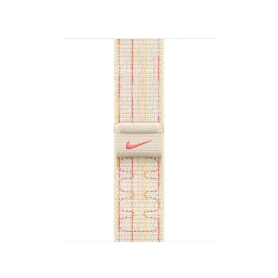 Apple MYJC3ZM/A accessoire intelligent à porter sur soi Bande Beige, Rose Nylon